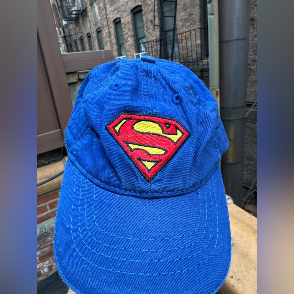 DC Comics Superman Kids Blue and Red Hat